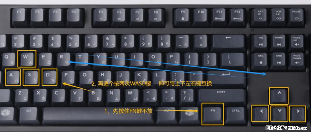键盘，怎样把wasd键与上下左右方向键互换？ - 生活百科 - 杭州生活社区 - 杭州28生活网 hz.28life.net